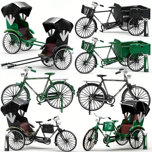 Retro alloy bicycle - alloy,