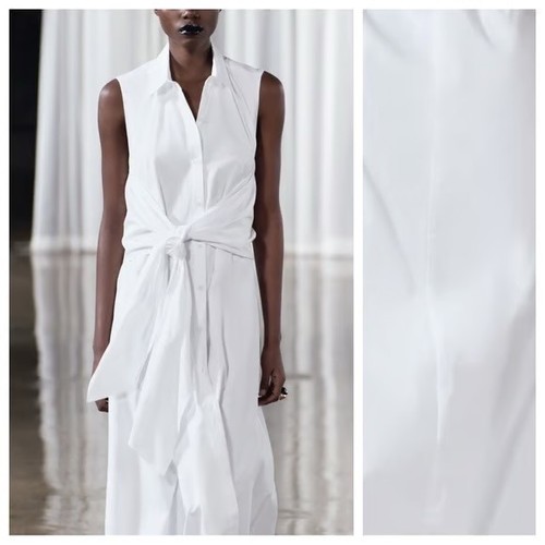 White pure cotton poplin - , shirt