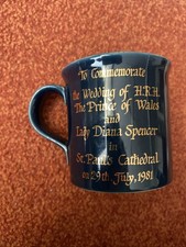 HRH Prince Charles & Lady Diana commemoration Mug