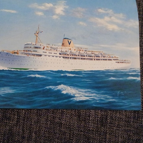 Cruise ship canberra post - cruise, ss