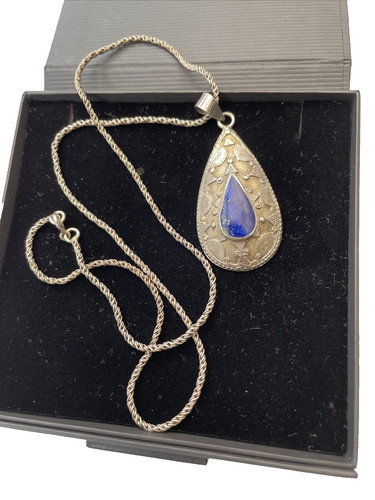 Sterling silver lapis - lapis, lazuli