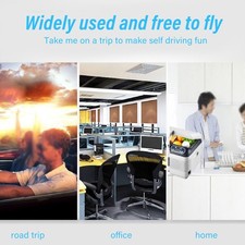 EU Plug 220V 12 24 Volt Car Refrigerator Portable 19L Car Freezer Mini Fridg NEW