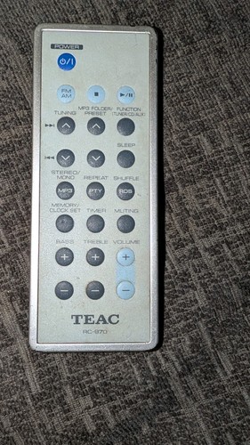 Teac 970 remote control - teac,