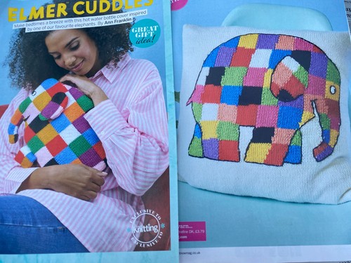 Elmer elephant cushion hot - cushion,