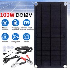 100W Solar Panel Kit Set