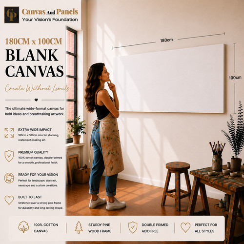 Large blank canvas - blank,