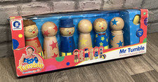 Something Special Mr Tumble Wooden Character Skittles 16cm CBeebies