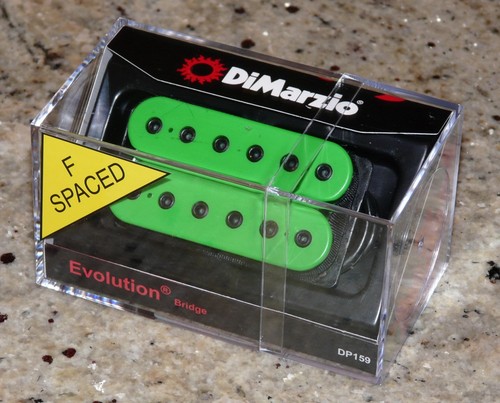 Dimarzio green steve vai evo - green,