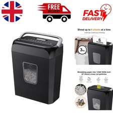 6-Sheet Cross Cut Paper