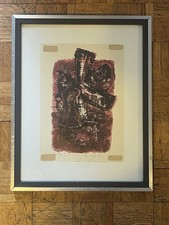 Modernist Lithograph - signed