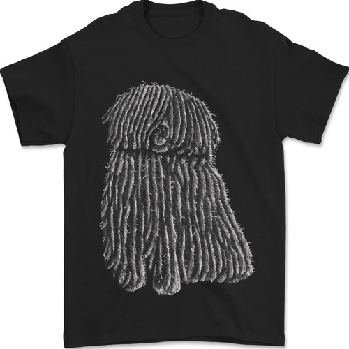 Hungarian puli dog mens - hungarian,