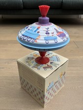 Moulin Roty Large Metal Spinning Top with Box