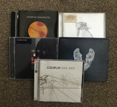 Coldplay various cds - cds,