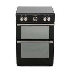 Stoves Sterling 600MFTi Black Induction Electric Cooker  Double Oven 444443707