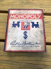 Early MONOPOLY Game-Parker
