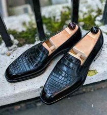 Handmade Leather Shoes Black