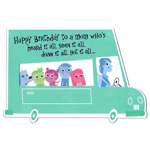 Funny birthday card for mom - funny, a
