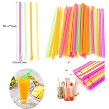 100-1000PCS Spoon Straws