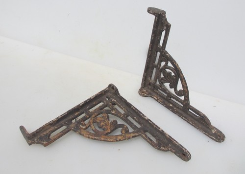 Antique iron cistern shelf - antique,