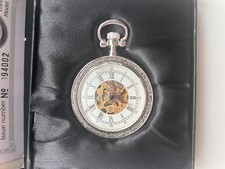 Silver Plated Pocket Watch