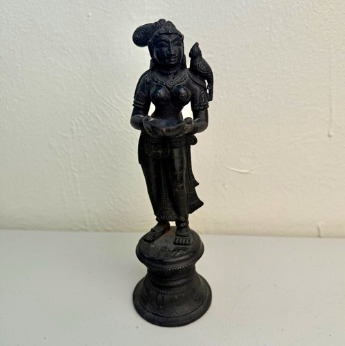 Indian bronze deepalakshmi oil - indian,
