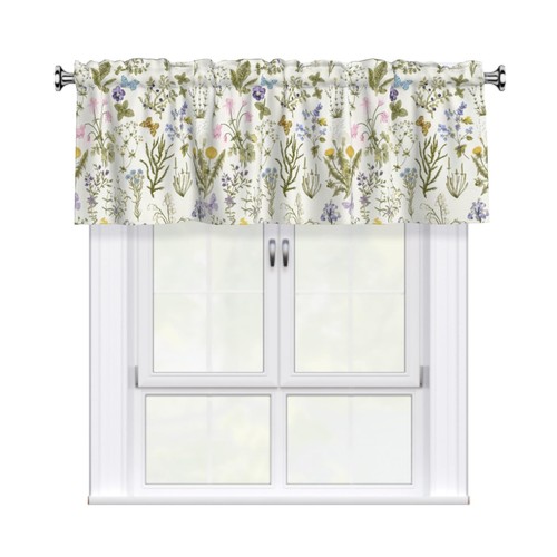 Spring wildflowers curtain - wildflowers,