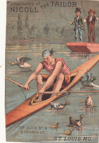 Nicoll the tailor rower scull - nicoll,