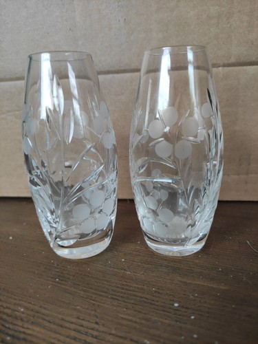 Pair glass crystal - pair,