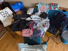 Joblot Bundle Boy Kids Teen Clothes 12-13 years T-shirts shorts trousers jumper