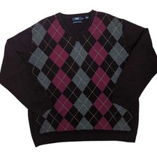 Men's Pure Lambswool Argyle
