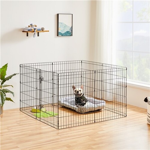 Panel dog playpen - playpen, metal