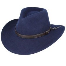 Cowboy Hat Crushable 100% Wool