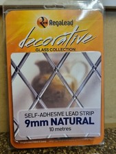 9mm Regalead natural lead kit, 10m length, self adhesive lead for window & doors