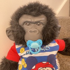 ??ADORABLE LIFELIKE BABY GORILLA  MONKEY DOLL PUPPET “ARNIE” SO CUTE ??