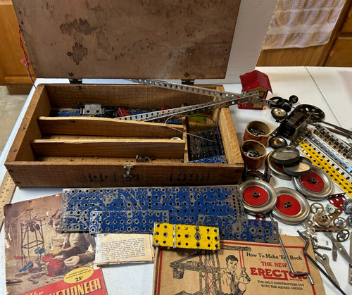 Vintage gilbert erector mixed - gilbert,
