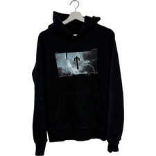 Trapstar Hoodie Graphic Print Black Medium Cotton Blend Unisex