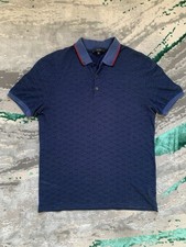 Gucci GG Dark Blue Polo Size