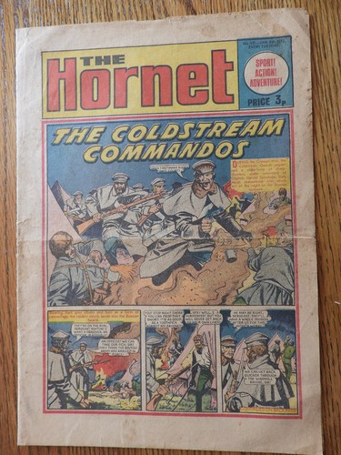 The hornet comic 1972 front - the,