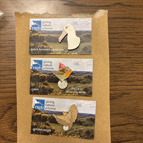 Rspb golf card set pin - rspb,
