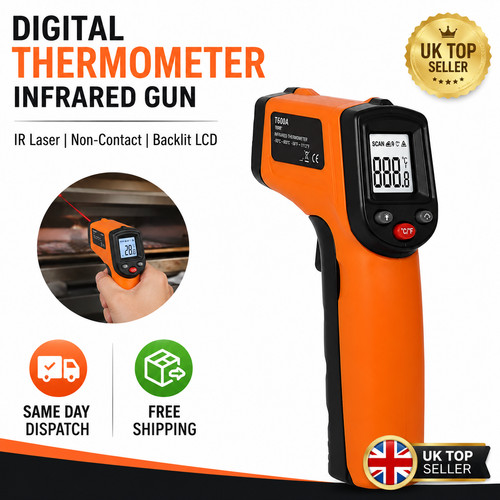 Digital thermometer infrared - digital,