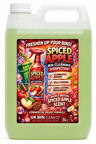 Bin cleaner disinfectant - bin,