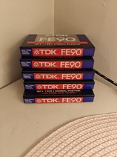 Tdk fe90 cassette tapes new - tdk,