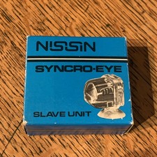 Vintage Collectable NISSIN SYNCRO-EYE Flash Slave Trigger Unit * Made in Japan