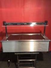 Moffat Ceramic Hotplate + Heated Gantry commercial display food catering warmer
