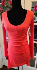 Row A BODYCON ORANGE RIBBED