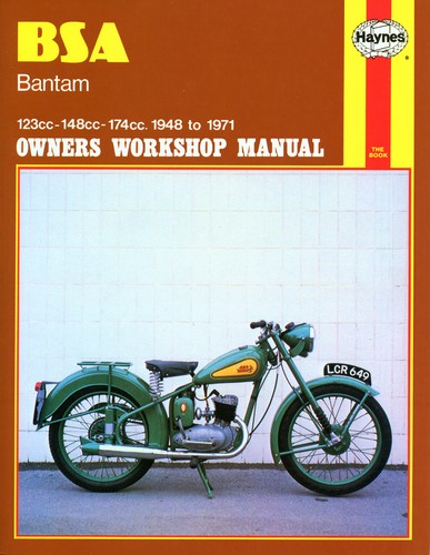 Haynes manual 0117 for bsa - manual,