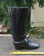 Vintage Metal Cast Iron Boot