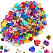 100g Plastic Gemstones –