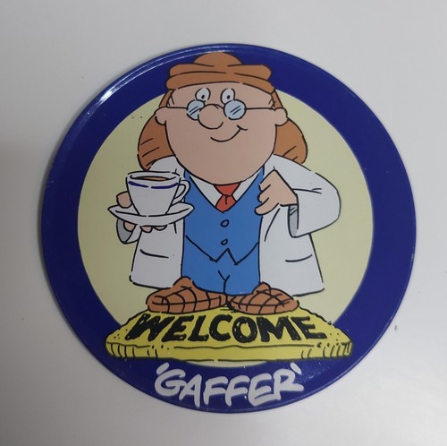 Tetley tea metal welcome - tetley, 'welcome