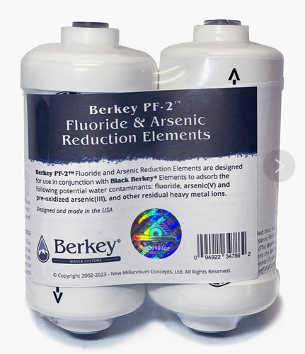 Berkey fluoride arsenic - pf-2,